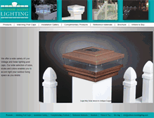 Tablet Screenshot of outdoor-accentlighting.com